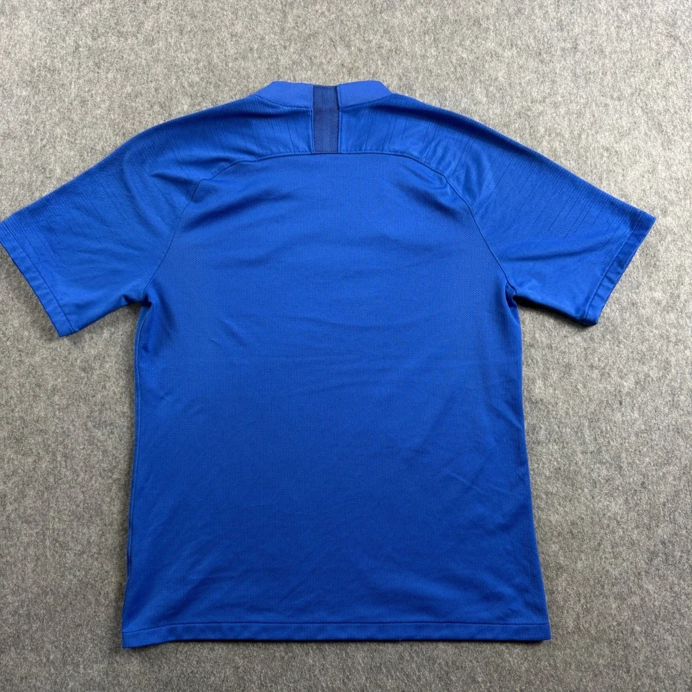 Nike Chelsea FC Dri-FIT Training Jersey Mens Blue Soccer Shirt Short Sleeve